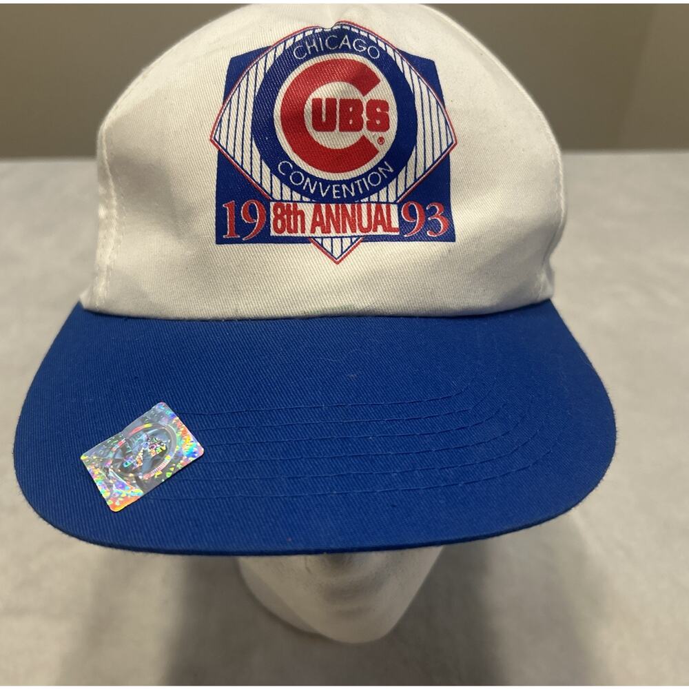 Vintage Chicago Cubs Hat 1993 Convention 8th Annual SnapBack Pepsi Trucker Cap